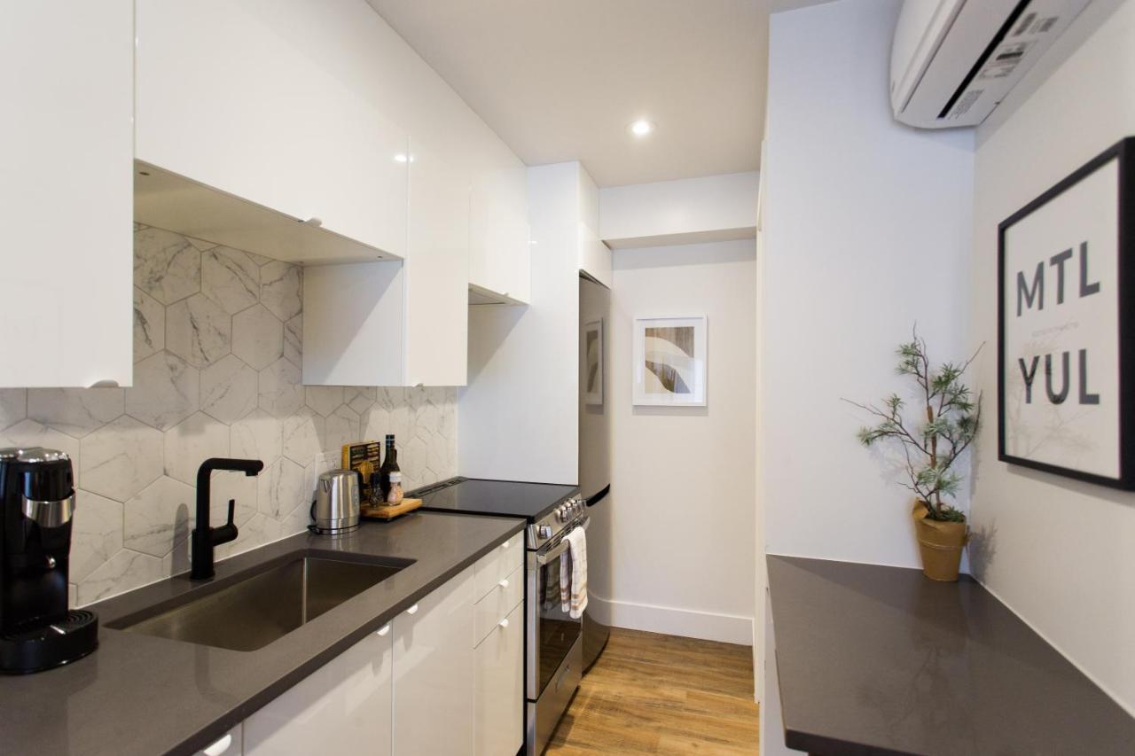 Blue Oasis Studio With Full Kitchen And Bath By Den Stays 몬트리올 외부 사진